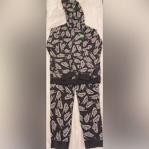 Nike, Charcoal/Light Grey, Size L(14-16) boys